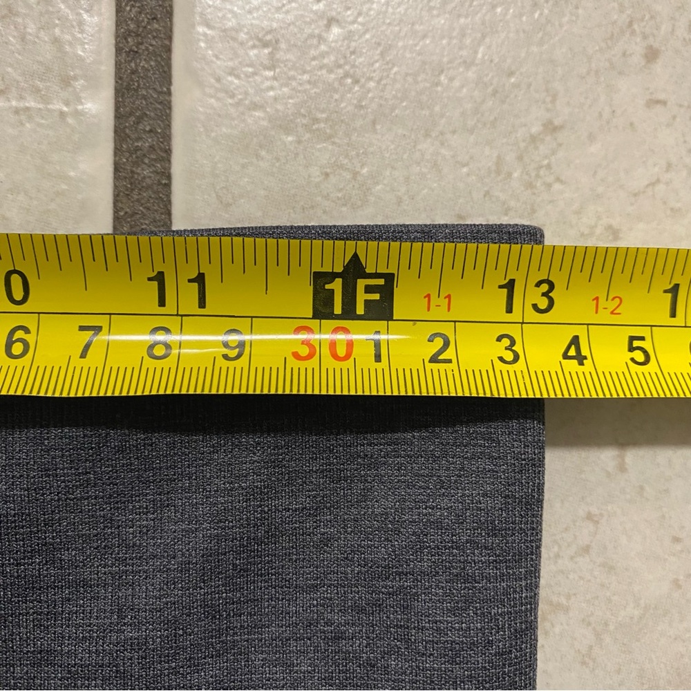 Spanx Womens Gray Wide Waist Soft Stretch Athleisure Workout Leggings Size XL - Picture 6 of 7